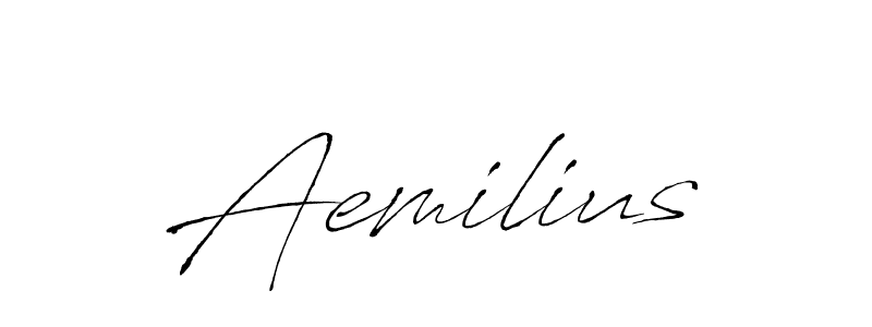 Once you've used our free online signature maker to create your best signature Antro_Vectra style, it's time to enjoy all of the benefits that Aemilius name signing documents. Aemilius signature style 6 images and pictures png