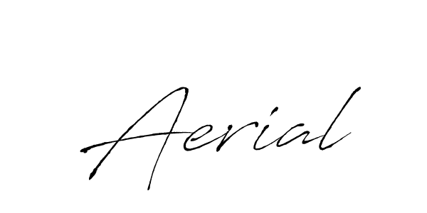 Use a signature maker to create a handwritten signature online. With this signature software, you can design (Antro_Vectra) your own signature for name Aerial. Aerial signature style 6 images and pictures png