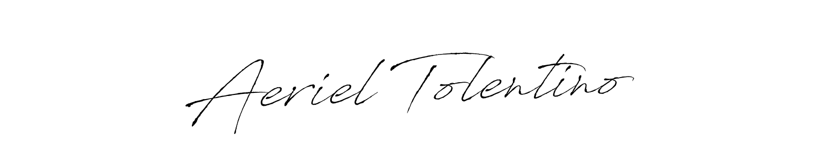 Make a beautiful signature design for name Aeriel Tolentino. Use this online signature maker to create a handwritten signature for free. Aeriel Tolentino signature style 6 images and pictures png