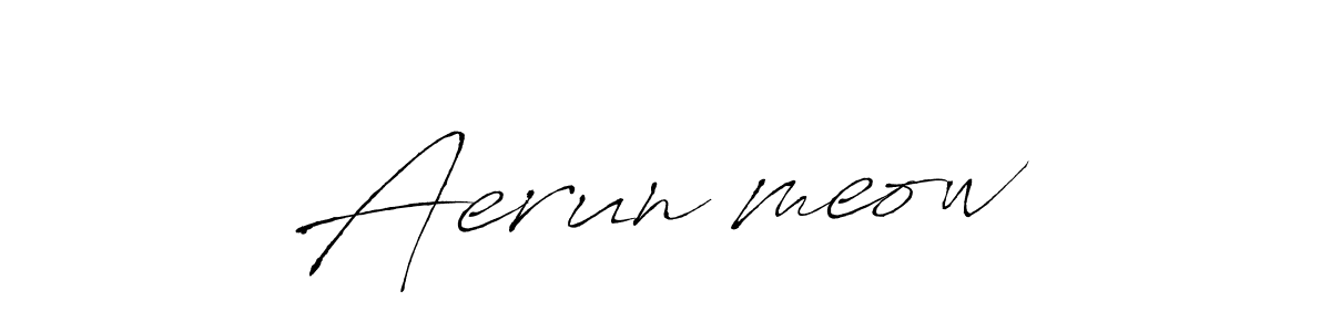 Similarly Antro_Vectra is the best handwritten signature design. Signature creator online .You can use it as an online autograph creator for name Aerun♡meow. Aerun♡meow signature style 6 images and pictures png