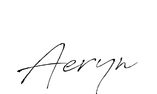 How to make Aeryn signature? Antro_Vectra is a professional autograph style. Create handwritten signature for Aeryn name. Aeryn signature style 6 images and pictures png