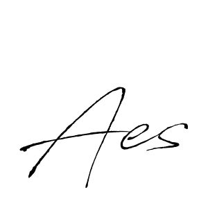 How to make Aes signature? Antro_Vectra is a professional autograph style. Create handwritten signature for Aes name. Aes signature style 6 images and pictures png