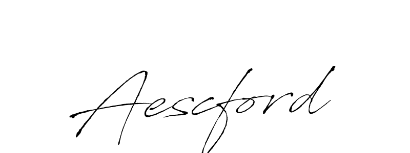 You should practise on your own different ways (Antro_Vectra) to write your name (Aescford) in signature. don't let someone else do it for you. Aescford signature style 6 images and pictures png