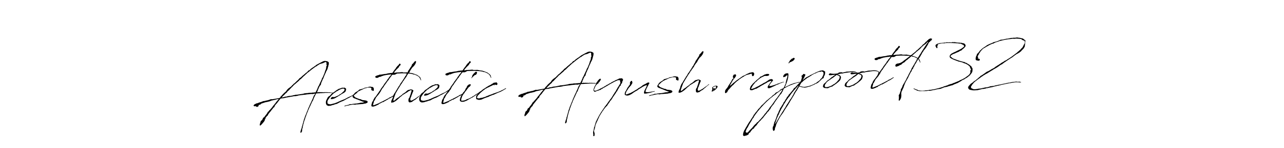 It looks lik you need a new signature style for name Aesthetic Ayush.rajpoot132. Design unique handwritten (Antro_Vectra) signature with our free signature maker in just a few clicks. Aesthetic Ayush.rajpoot132 signature style 6 images and pictures png