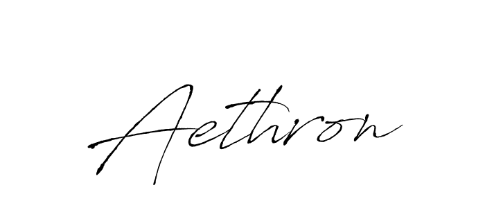 How to make Aethron signature? Antro_Vectra is a professional autograph style. Create handwritten signature for Aethron name. Aethron signature style 6 images and pictures png