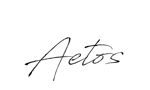 Also we have Aetos name is the best signature style. Create professional handwritten signature collection using Antro_Vectra autograph style. Aetos signature style 6 images and pictures png