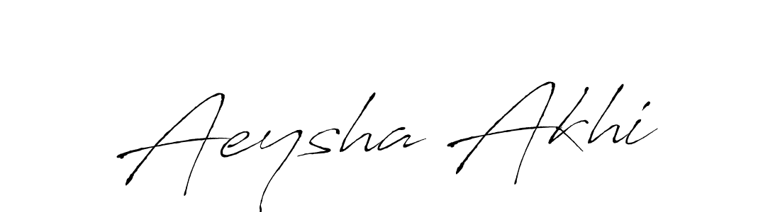 Similarly Antro_Vectra is the best handwritten signature design. Signature creator online .You can use it as an online autograph creator for name Aeysha Akhi. Aeysha Akhi signature style 6 images and pictures png