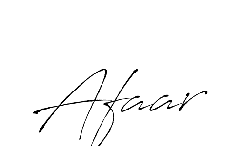 Design your own signature with our free online signature maker. With this signature software, you can create a handwritten (Antro_Vectra) signature for name Afaar. Afaar signature style 6 images and pictures png