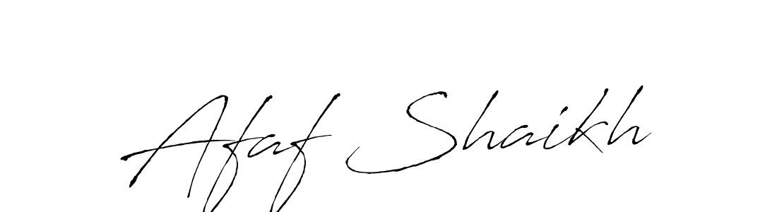 Also You can easily find your signature by using the search form. We will create Afaf Shaikh name handwritten signature images for you free of cost using Antro_Vectra sign style. Afaf Shaikh signature style 6 images and pictures png