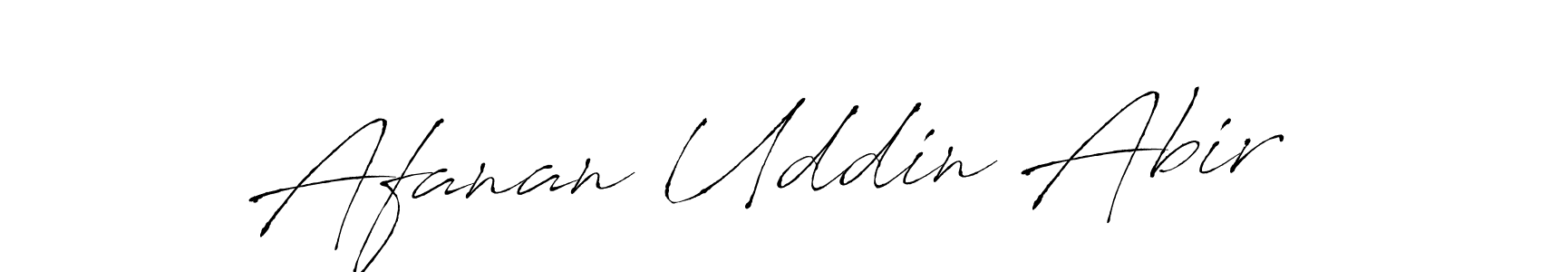 It looks lik you need a new signature style for name Afanan Uddin Abir. Design unique handwritten (Antro_Vectra) signature with our free signature maker in just a few clicks. Afanan Uddin Abir signature style 6 images and pictures png