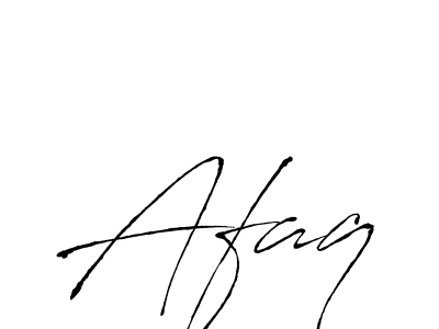 Afaq stylish signature style. Best Handwritten Sign (Antro_Vectra) for my name. Handwritten Signature Collection Ideas for my name Afaq. Afaq signature style 6 images and pictures png