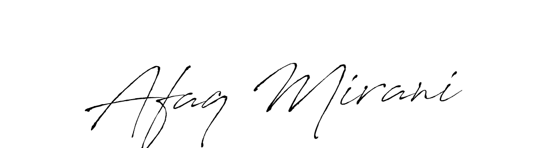 The best way (Antro_Vectra) to make a short signature is to pick only two or three words in your name. The name Afaq Mirani include a total of six letters. For converting this name. Afaq Mirani signature style 6 images and pictures png