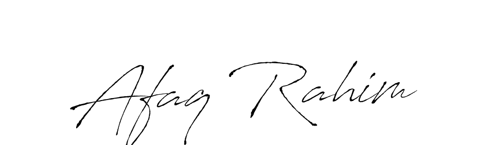 It looks lik you need a new signature style for name Afaq Rahim. Design unique handwritten (Antro_Vectra) signature with our free signature maker in just a few clicks. Afaq Rahim signature style 6 images and pictures png