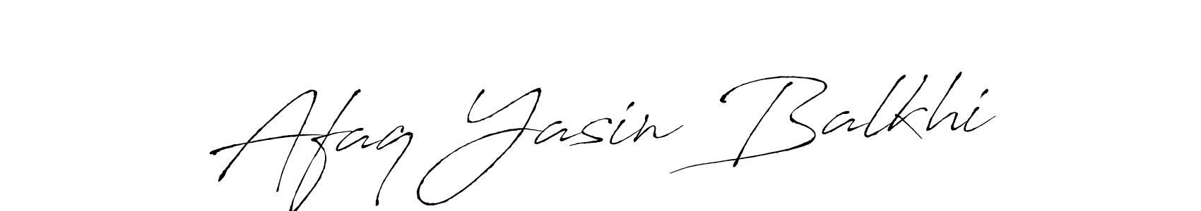 Use a signature maker to create a handwritten signature online. With this signature software, you can design (Antro_Vectra) your own signature for name Afaq Yasin Balkhi. Afaq Yasin Balkhi signature style 6 images and pictures png