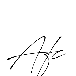 You should practise on your own different ways (Antro_Vectra) to write your name (Afc) in signature. don't let someone else do it for you. Afc signature style 6 images and pictures png