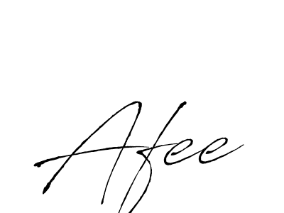 Make a beautiful signature design for name Afee. With this signature (Antro_Vectra) style, you can create a handwritten signature for free. Afee signature style 6 images and pictures png