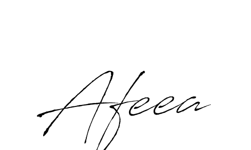 Use a signature maker to create a handwritten signature online. With this signature software, you can design (Antro_Vectra) your own signature for name Afeea. Afeea signature style 6 images and pictures png