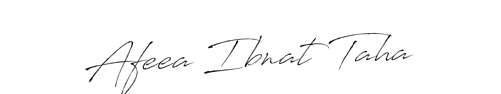 The best way (Antro_Vectra) to make a short signature is to pick only two or three words in your name. The name Afeea Ibnat Taha include a total of six letters. For converting this name. Afeea Ibnat Taha signature style 6 images and pictures png