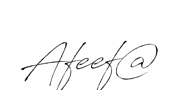 Antro_Vectra is a professional signature style that is perfect for those who want to add a touch of class to their signature. It is also a great choice for those who want to make their signature more unique. Get Afeef@ name to fancy signature for free. Afeef@ signature style 6 images and pictures png