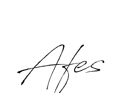 You should practise on your own different ways (Antro_Vectra) to write your name (Afes) in signature. don't let someone else do it for you. Afes signature style 6 images and pictures png