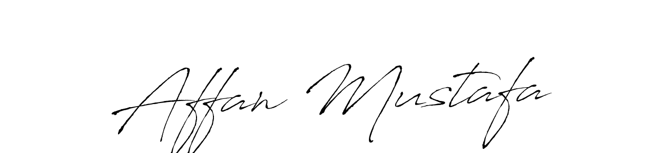 Also we have Affan Mustafa name is the best signature style. Create professional handwritten signature collection using Antro_Vectra autograph style. Affan Mustafa signature style 6 images and pictures png