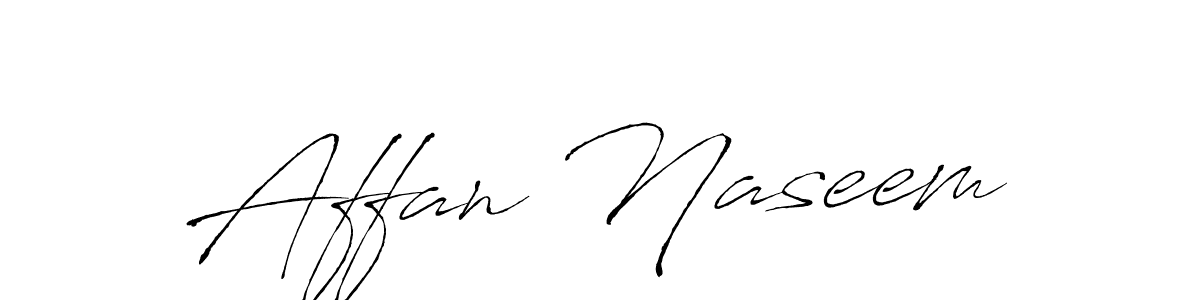 You should practise on your own different ways (Antro_Vectra) to write your name (Affan Naseem) in signature. don't let someone else do it for you. Affan Naseem signature style 6 images and pictures png