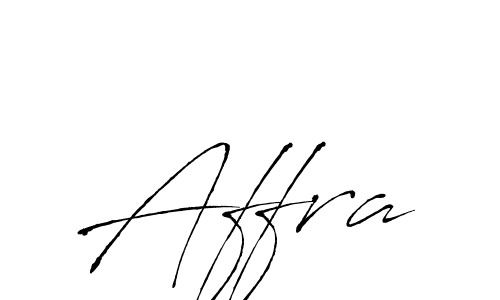 How to make Affra name signature. Use Antro_Vectra style for creating short signs online. This is the latest handwritten sign. Affra signature style 6 images and pictures png