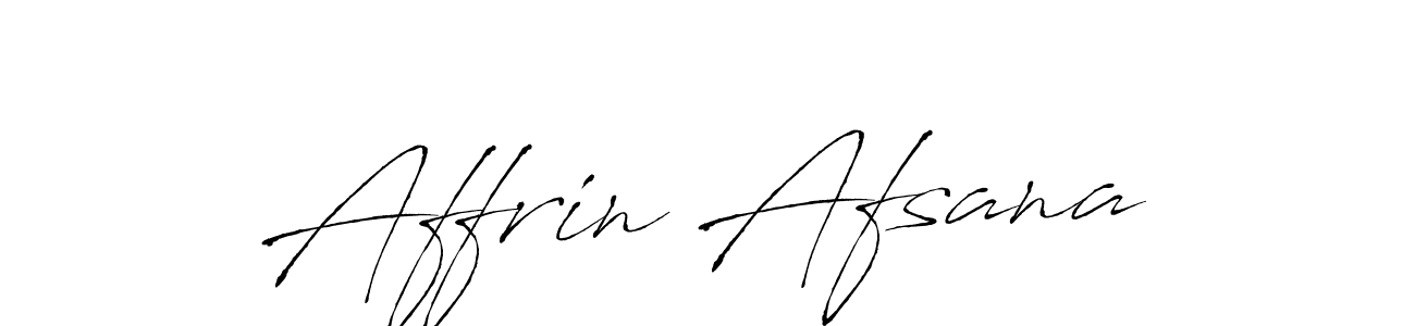 Affrin Afsana stylish signature style. Best Handwritten Sign (Antro_Vectra) for my name. Handwritten Signature Collection Ideas for my name Affrin Afsana. Affrin Afsana signature style 6 images and pictures png