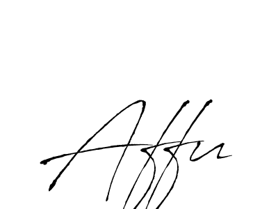 Create a beautiful signature design for name Affu. With this signature (Antro_Vectra) fonts, you can make a handwritten signature for free. Affu signature style 6 images and pictures png