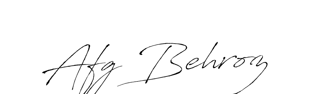 How to make Afg Behroz signature? Antro_Vectra is a professional autograph style. Create handwritten signature for Afg Behroz name. Afg Behroz signature style 6 images and pictures png