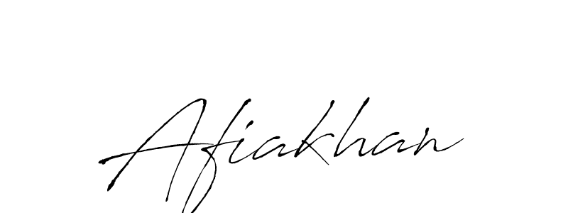 Also we have Afiakhan name is the best signature style. Create professional handwritten signature collection using Antro_Vectra autograph style. Afiakhan signature style 6 images and pictures png