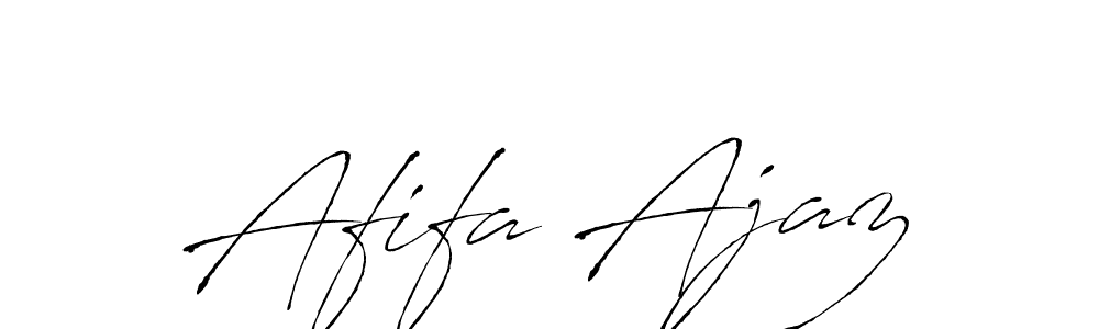 How to make Afifa Ajaz signature? Antro_Vectra is a professional autograph style. Create handwritten signature for Afifa Ajaz name. Afifa Ajaz signature style 6 images and pictures png