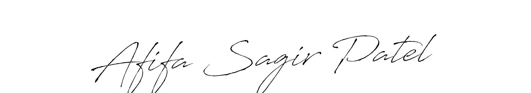 Also You can easily find your signature by using the search form. We will create Afifa Sagir Patel name handwritten signature images for you free of cost using Antro_Vectra sign style. Afifa Sagir Patel signature style 6 images and pictures png