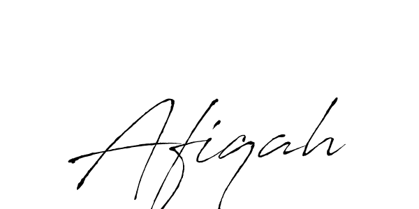 Also we have Afiqah name is the best signature style. Create professional handwritten signature collection using Antro_Vectra autograph style. Afiqah signature style 6 images and pictures png