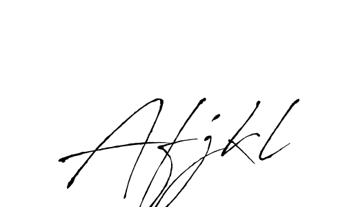 How to make Afjkl signature? Antro_Vectra is a professional autograph style. Create handwritten signature for Afjkl name. Afjkl signature style 6 images and pictures png