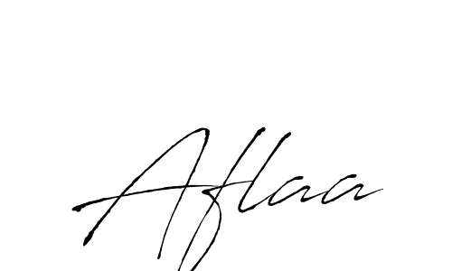 How to make Aflaa signature? Antro_Vectra is a professional autograph style. Create handwritten signature for Aflaa name. Aflaa signature style 6 images and pictures png