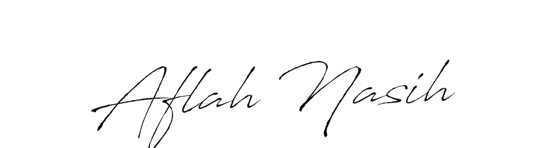 Make a beautiful signature design for name Aflah Nasih. Use this online signature maker to create a handwritten signature for free. Aflah Nasih signature style 6 images and pictures png