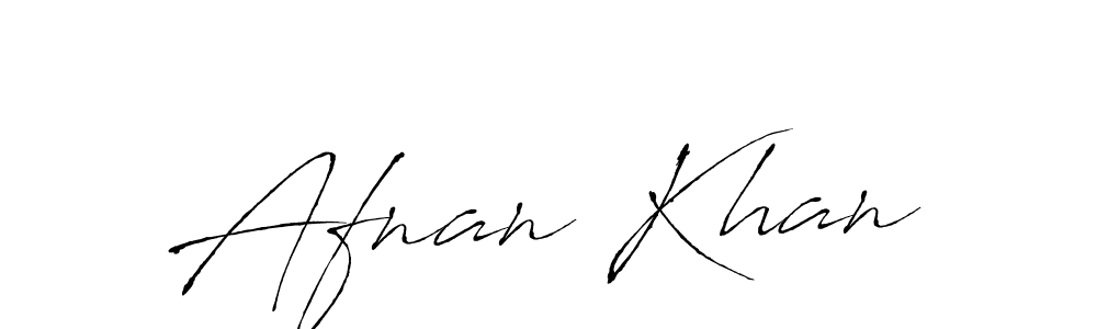 Afnan Khan stylish signature style. Best Handwritten Sign (Antro_Vectra) for my name. Handwritten Signature Collection Ideas for my name Afnan Khan. Afnan Khan signature style 6 images and pictures png