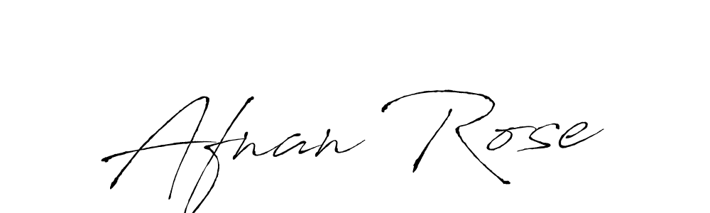 Also we have Afnan Rose name is the best signature style. Create professional handwritten signature collection using Antro_Vectra autograph style. Afnan Rose signature style 6 images and pictures png