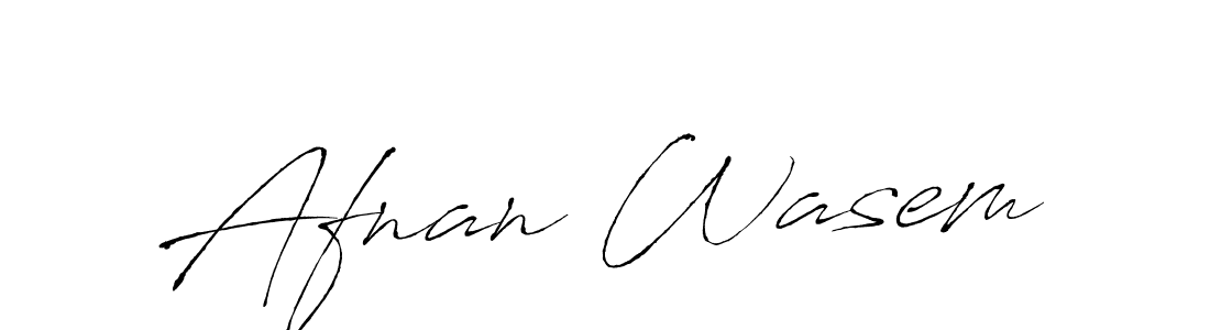 The best way (Antro_Vectra) to make a short signature is to pick only two or three words in your name. The name Afnan Wasem include a total of six letters. For converting this name. Afnan Wasem signature style 6 images and pictures png