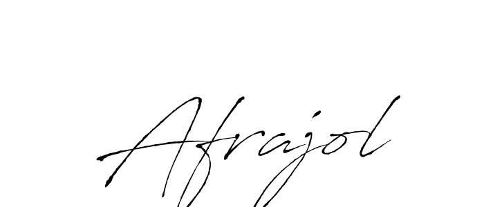 Make a beautiful signature design for name Afrajol. With this signature (Antro_Vectra) style, you can create a handwritten signature for free. Afrajol signature style 6 images and pictures png