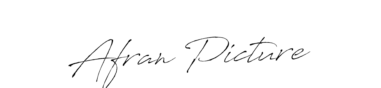 Create a beautiful signature design for name Afran Picture. With this signature (Antro_Vectra) fonts, you can make a handwritten signature for free. Afran Picture signature style 6 images and pictures png