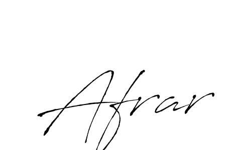 Also You can easily find your signature by using the search form. We will create Afrar name handwritten signature images for you free of cost using Antro_Vectra sign style. Afrar signature style 6 images and pictures png