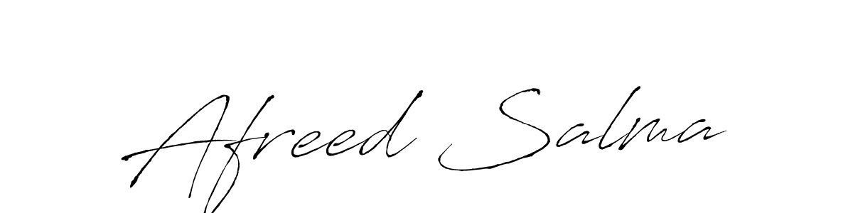 Make a beautiful signature design for name Afreed Salma. Use this online signature maker to create a handwritten signature for free. Afreed Salma signature style 6 images and pictures png