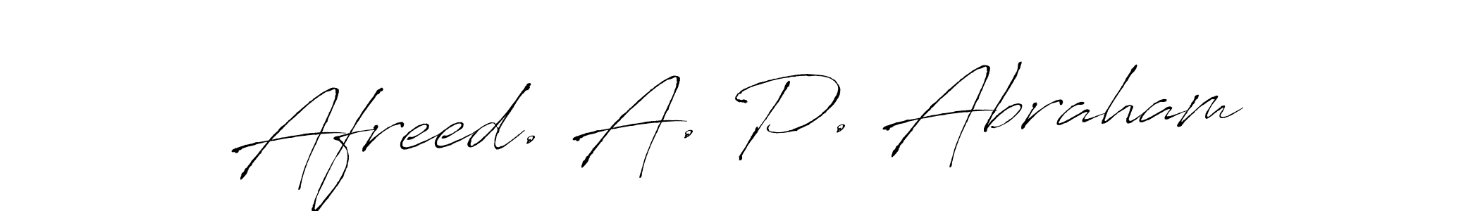 See photos of Afreed. A. P. Abraham official signature by Spectra . Check more albums & portfolios. Read reviews & check more about Antro_Vectra font. Afreed. A. P. Abraham signature style 6 images and pictures png