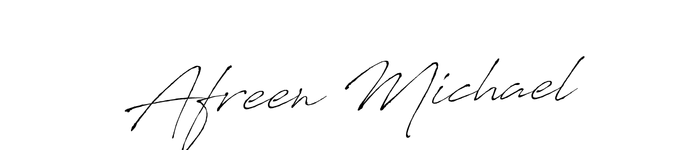 How to make Afreen Michael signature? Antro_Vectra is a professional autograph style. Create handwritten signature for Afreen Michael name. Afreen Michael signature style 6 images and pictures png