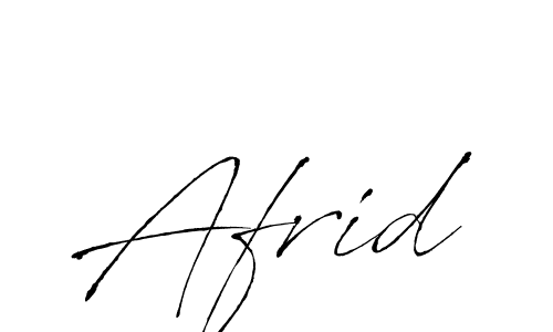 How to make Afrid signature? Antro_Vectra is a professional autograph style. Create handwritten signature for Afrid name. Afrid signature style 6 images and pictures png