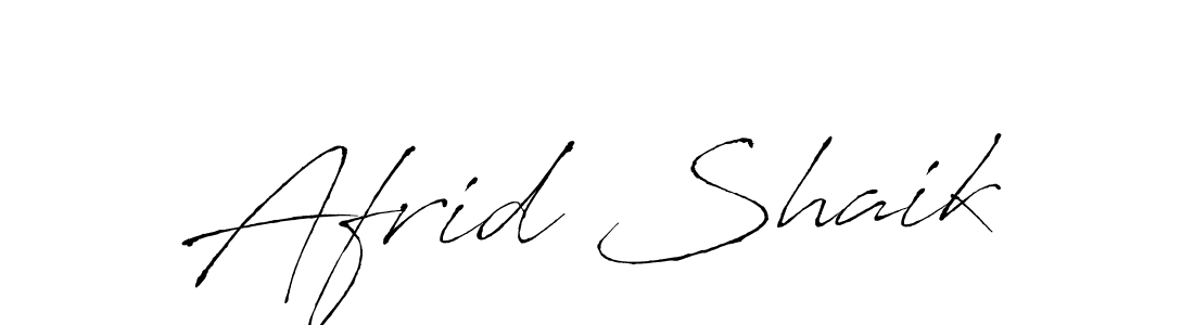 Use a signature maker to create a handwritten signature online. With this signature software, you can design (Antro_Vectra) your own signature for name Afrid Shaik. Afrid Shaik signature style 6 images and pictures png