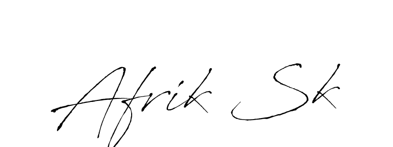 if you are searching for the best signature style for your name Afrik Sk. so please give up your signature search. here we have designed multiple signature styles  using Antro_Vectra. Afrik Sk signature style 6 images and pictures png