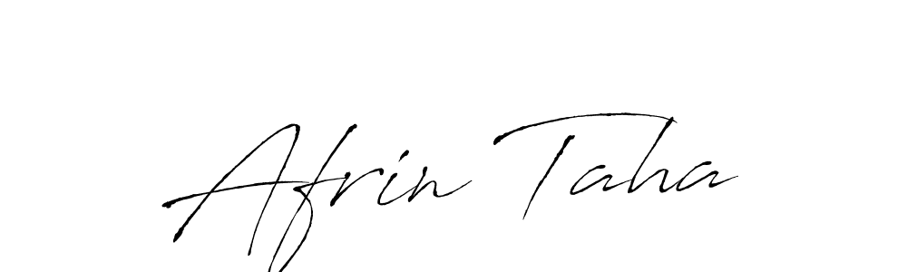 This is the best signature style for the Afrin Taha name. Also you like these signature font (Antro_Vectra). Mix name signature. Afrin Taha signature style 6 images and pictures png